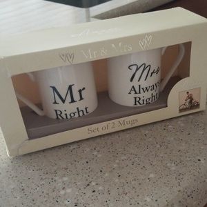 Mr and Mrs mugs
